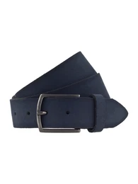 Gürtel 35mm navy / silber