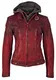 Gipsy Přechodná bunda  červená / vínově červená / karmínově červené