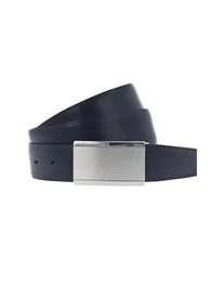 Gürtel 35mm navy / silber