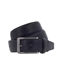 Gürtel 35mm schwarz / silber