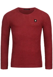Strickpullover ''''Kansas City'''' bordeaux