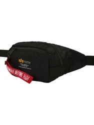 ALPHA INDUSTRIES Gürteltasche orange/dunkelrot/schwarz/weiß