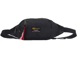 Grteltasche orange / dunkelrot / schwarz / wei