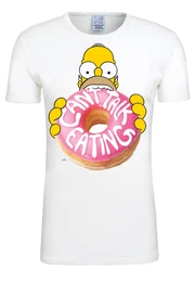 T-Shirt ''''Homer Donut'''' weiß / mischfarben