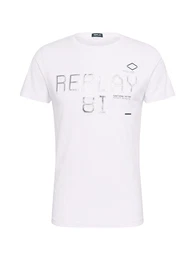 Shirt weiß / grau