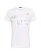 REPLAY Shirt weiß / grau