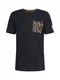 Redefined Rebel Shirt ''''Palmer'''' dunkelbraun / schwarz / brokat