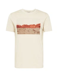 Marc O''''Polo DENIM T-Shirt beige / rot / braun