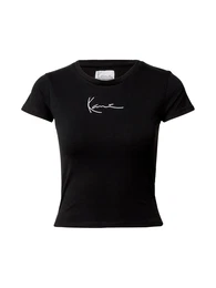 Tričko 'Signature' černá / bílá