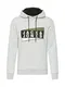 JACK & JONES Sweatshirt ''''Anton'''' oliv / hellgrau / schwarz / weiß