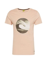 T-Shirt ''''Mason'''' rosa / dunkelgrau