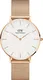 Daniel Wellington Analogna ura 'Petite Melrose RG White'  rožnato zlata
