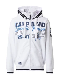 Sweatjacke weiß