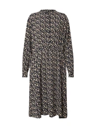 Košilové šaty béžová / černá