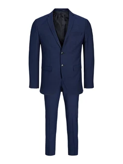 JACK & JONES Anzug Solaris dunkelblau
