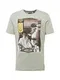 BRAVE SOUL T-Shirt ''''MTS-149S Weeney'''' mischfarben / graumeliert