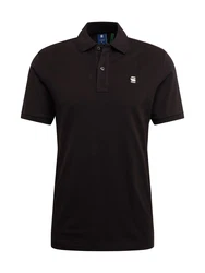 G-STAR Poloshirt 'Dunda' schwarz/weiß