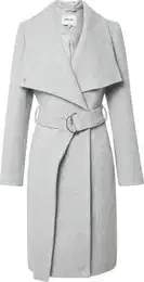 Přechodný kabát 'Alma' světle šedá