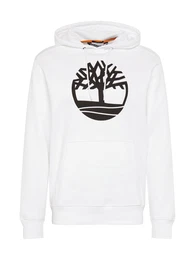 Sweatshirt weiß / schwarz
