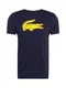 Lacoste Sport T-Shirt dunkelblau / gelb