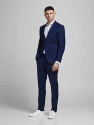 JACK & JONES Anzug Franco marine