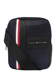 Umhängetasche navy / schwarz / weiß / rot