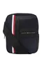 TOMMY HILFIGER Umhängetasche navy / schwarz / weiß / rot