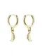 Ted Baker Uhani ''''Crescent Moon Huggie''''  zlata