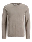 Jack & Jones Pullover dunkelbeige