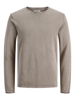Jack & Jones Pullover dunkelbeige