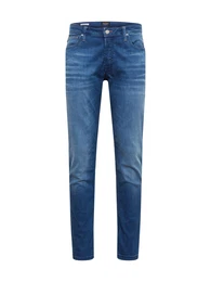 Jeans 'Tim' blue denim / braun
