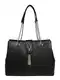 VALENTINO Shopper torba 'Divina'  crna / srebro