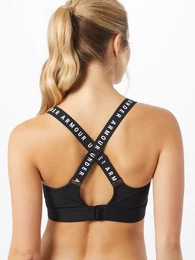 Sportski grudnjak 'Infinity High' crna / bijela