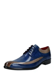 Schnürschuh ''''Toni'''' taupe / navy