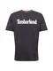 TIMBERLAND Shirt schwarz / weiß