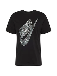 T-Shirt grau / schwarz