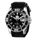 LOGOSHIRT Armbanduhr schwarz
