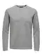 Only & Sons Pullover 'Panter' grau