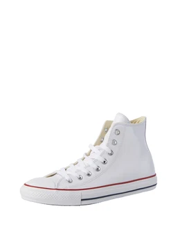 CONVERSE Sneaker 'CHUCK TAYLOR ALL STAR CLASSIC HI LEATHER' weiß