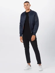 SELECTED HOMME Rundhalspullover Berg schwarz