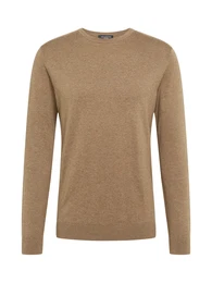 Pullover 'SLHBerg' dunkelbeige