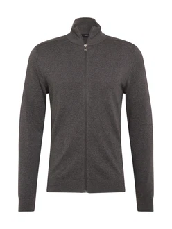 SELECTED HOMME Strickjacke 'Berg' anthrazit