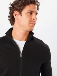 SELECTED HOMME Strickjacke 'Berg' schwarz