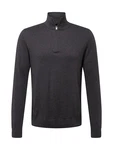SELECTED HOMME Rundhalspullover Berg anthrazit