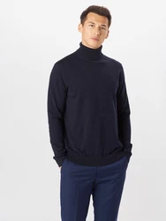 SELECTED HOMME Pullover 'Berg' dunkelblau
