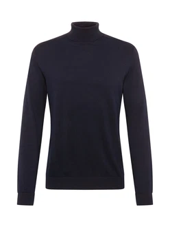 SELECTED HOMME Pullover 'Berg' dunkelblau