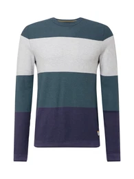 Pullover ''''Flame'''' navy / dunkelgrün / hellgrau