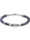 FOSSIL Armband silber / blau / dunkelblau