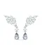 Swarovski Uhani ''''Tennis Deluxe Cluster Mixed''''  srebrna
