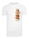 Mister Tee Majica ''''A Burger''''  meane barve / bela